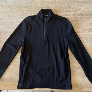 CUTS Clothing - Concorde 1​/​4 Zip | Black Signature-Fit Aeroflite - Medium